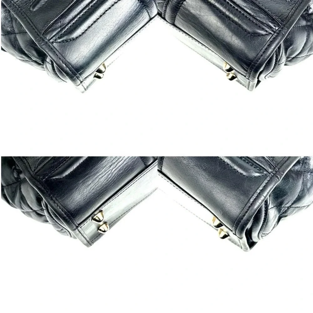 Burberry Black Quilted Satchel - Picture 6 of 11